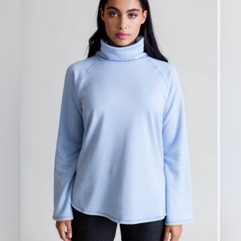 Buki Collection Cozy Pullover Turtleneck Soft Size Large